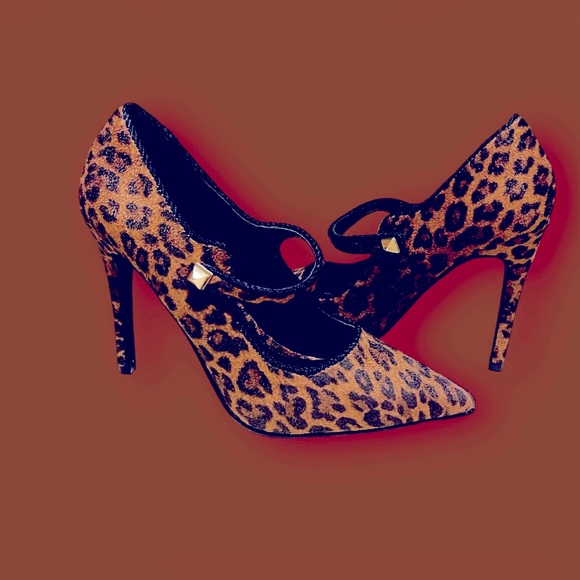 JustFab High heel Pumps Adelaide Leopardino New in box 4” heel - Picture 13 of 14